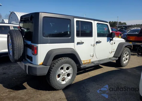 2015 Jeep Wrangler Unlimited Sahara из США, поврежденный, VIN 1C4HJWEG7FL689843